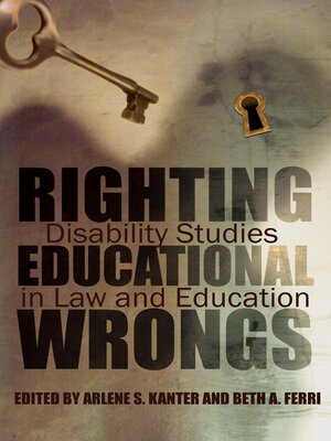 cover image of Righting Educational Wrongs